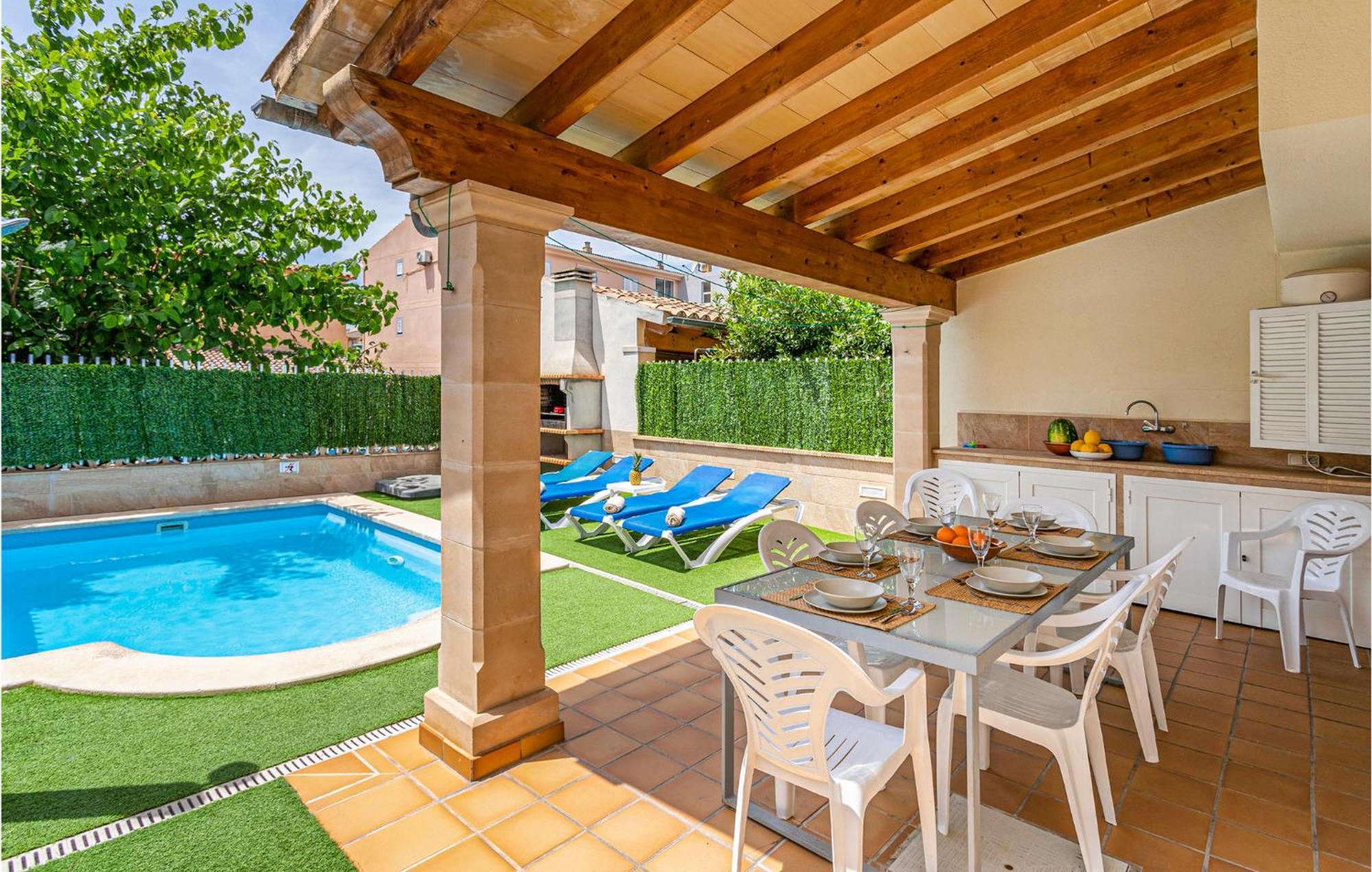 פורט ד'אלקודיה 4 Bedroom Beautiful Home In Alcudia מראה חיצוני תמונה